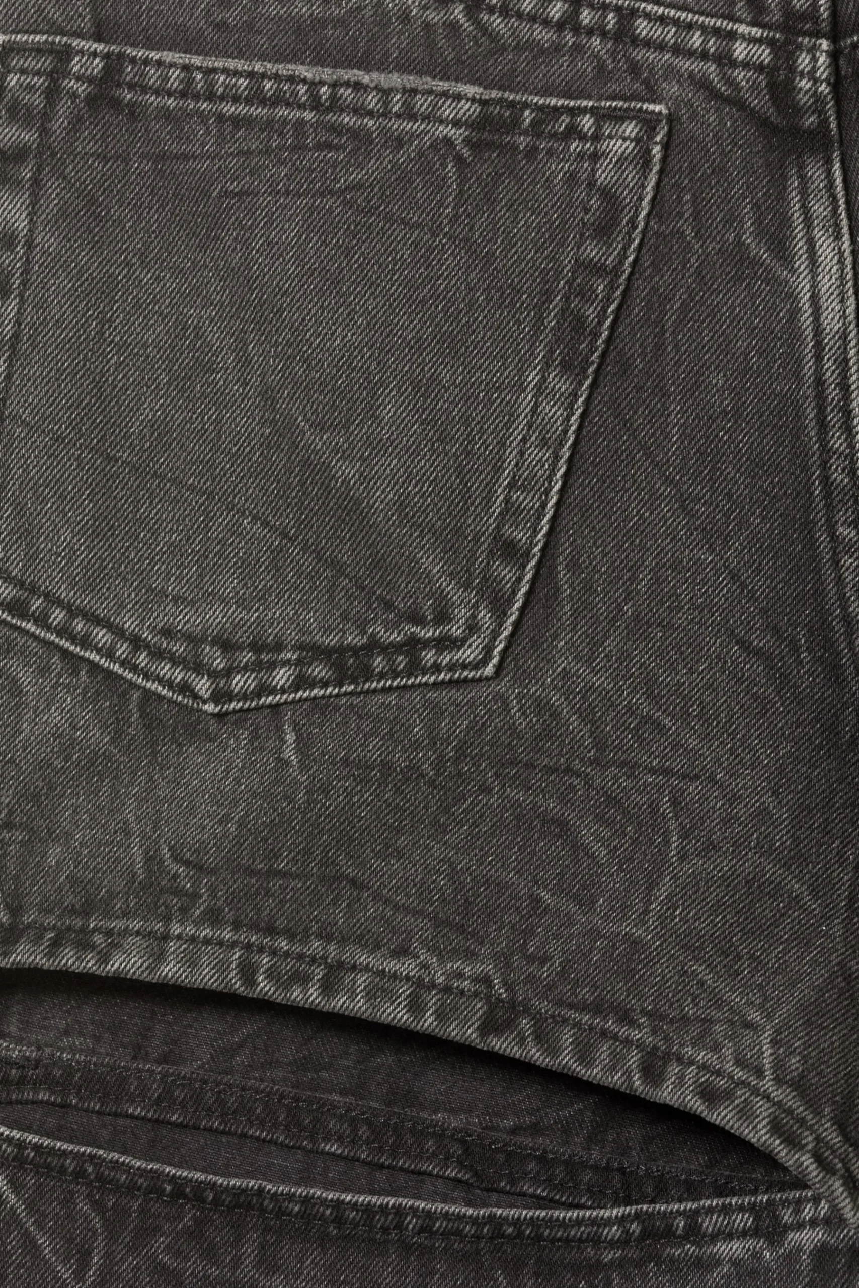 Weekday AMPLE LOW LOOSE CUT JEANS black tie Store