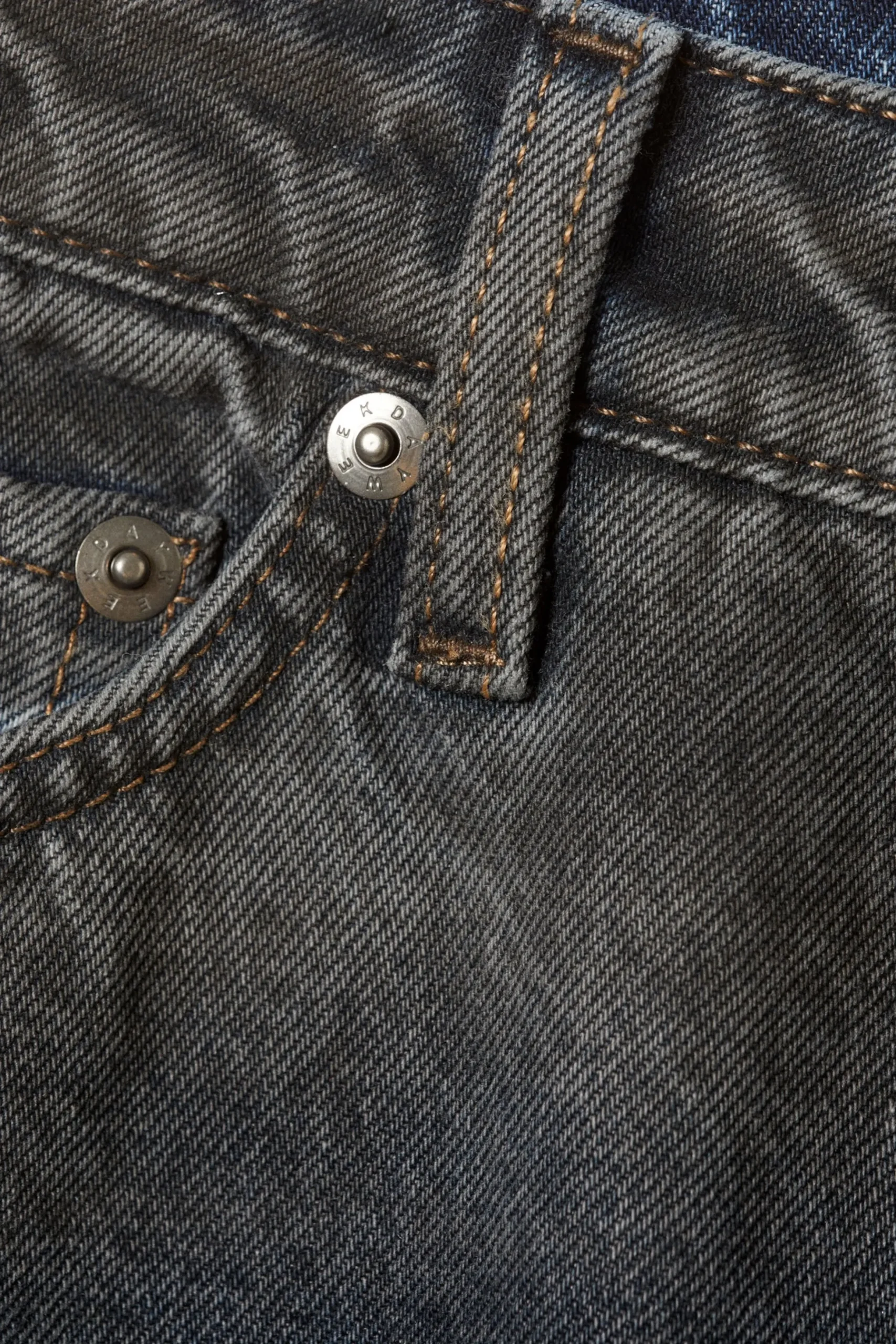 Weekday AMPLE LOW LOOSE MUDDY JEANS mud blue New