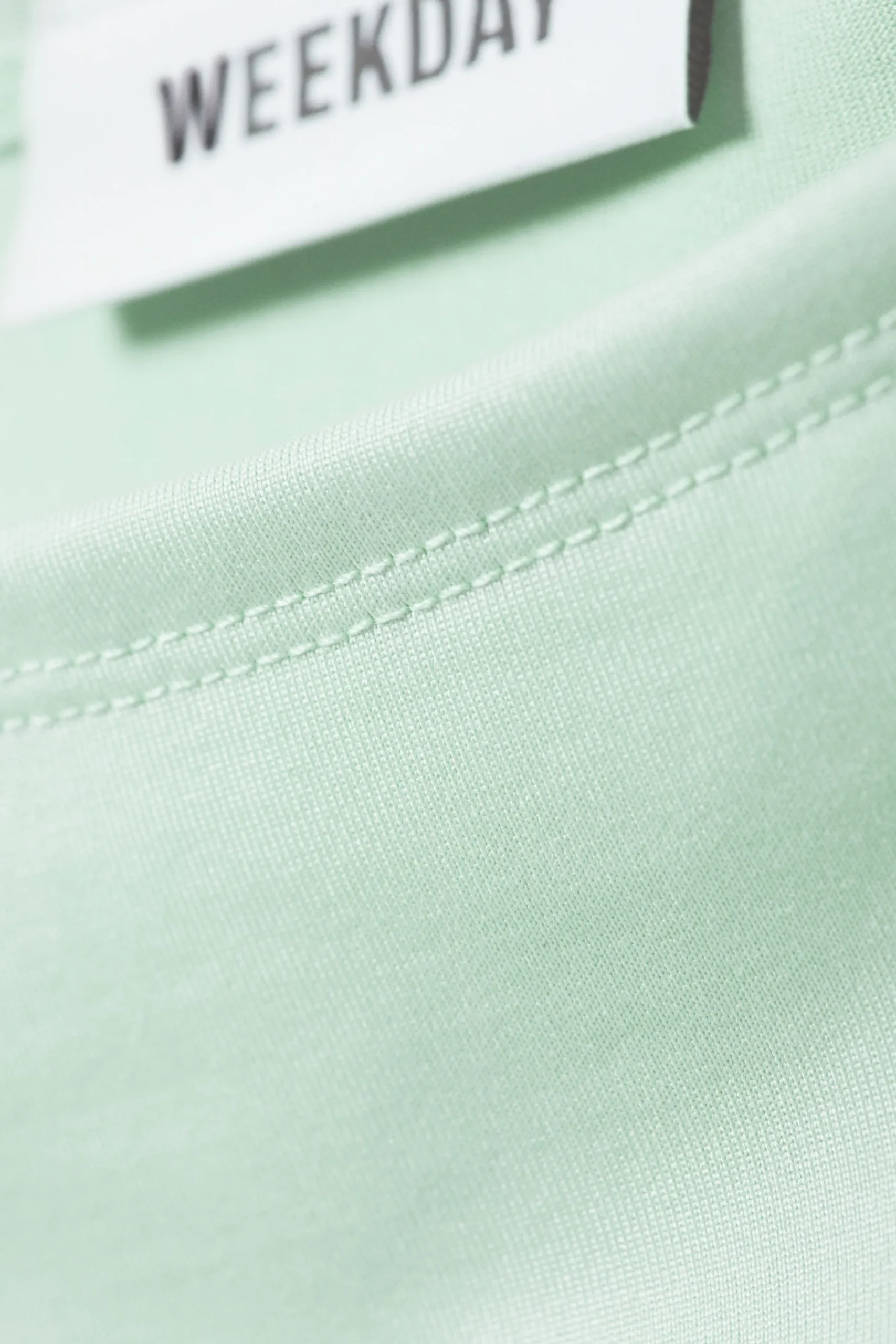 Weekday ANNIE SLEEVELESS BOAT-NECK TOP light turquoise Best