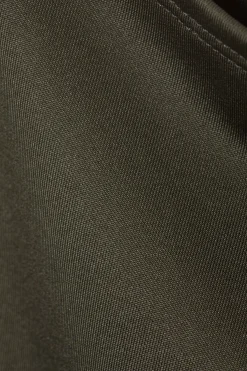 Weekday ANNIE SLEEVELESS BOAT-NECK TOP khaki green Best
