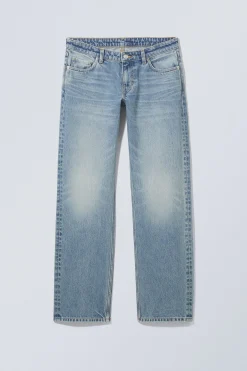Weekday ARROW LOW RISE REGULAR STRAIGHT LEG JEANS seventeen blue medium blue New