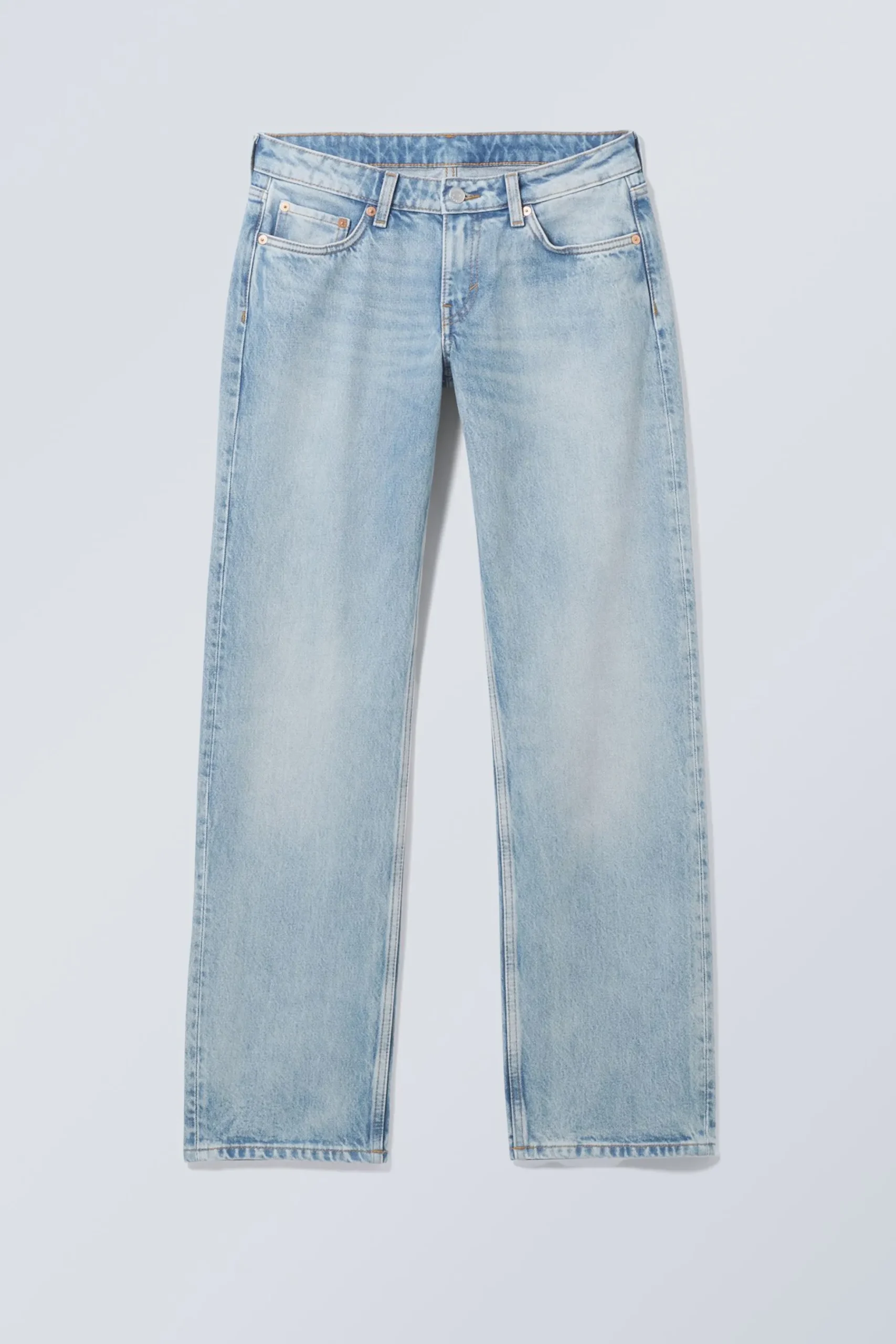 Weekday ARROW LOW RISE REGULAR STRAIGHT LEG JEANS blue delight Sale