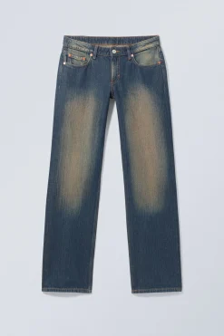 Weekday ARROW LOW RISE REGULAR STRAIGHT LEG JEANS herritage blue medium blue Discount