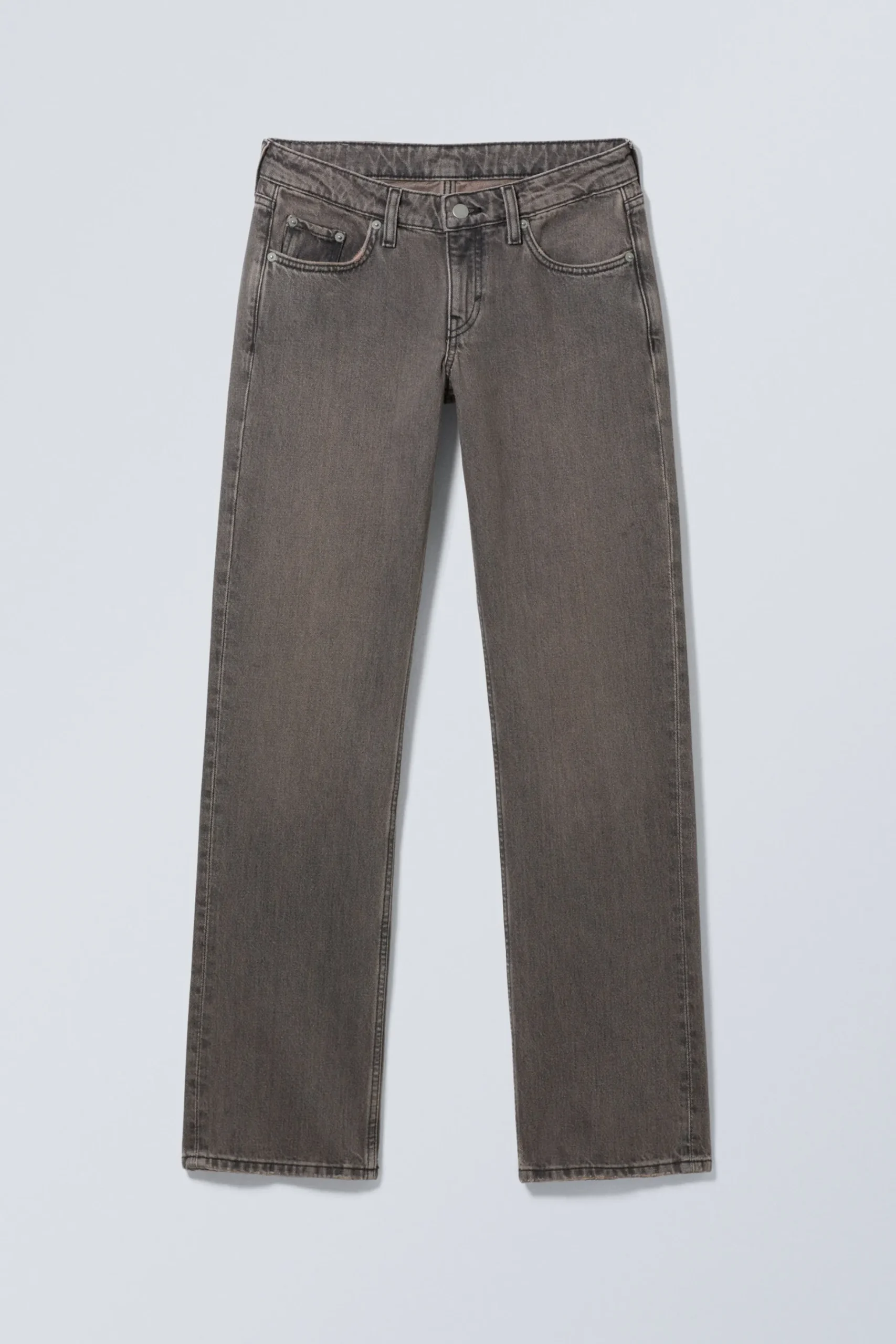 Weekday ARROW LOW RISE REGULAR STRAIGHT LEG JEANS clay grey grey Discount