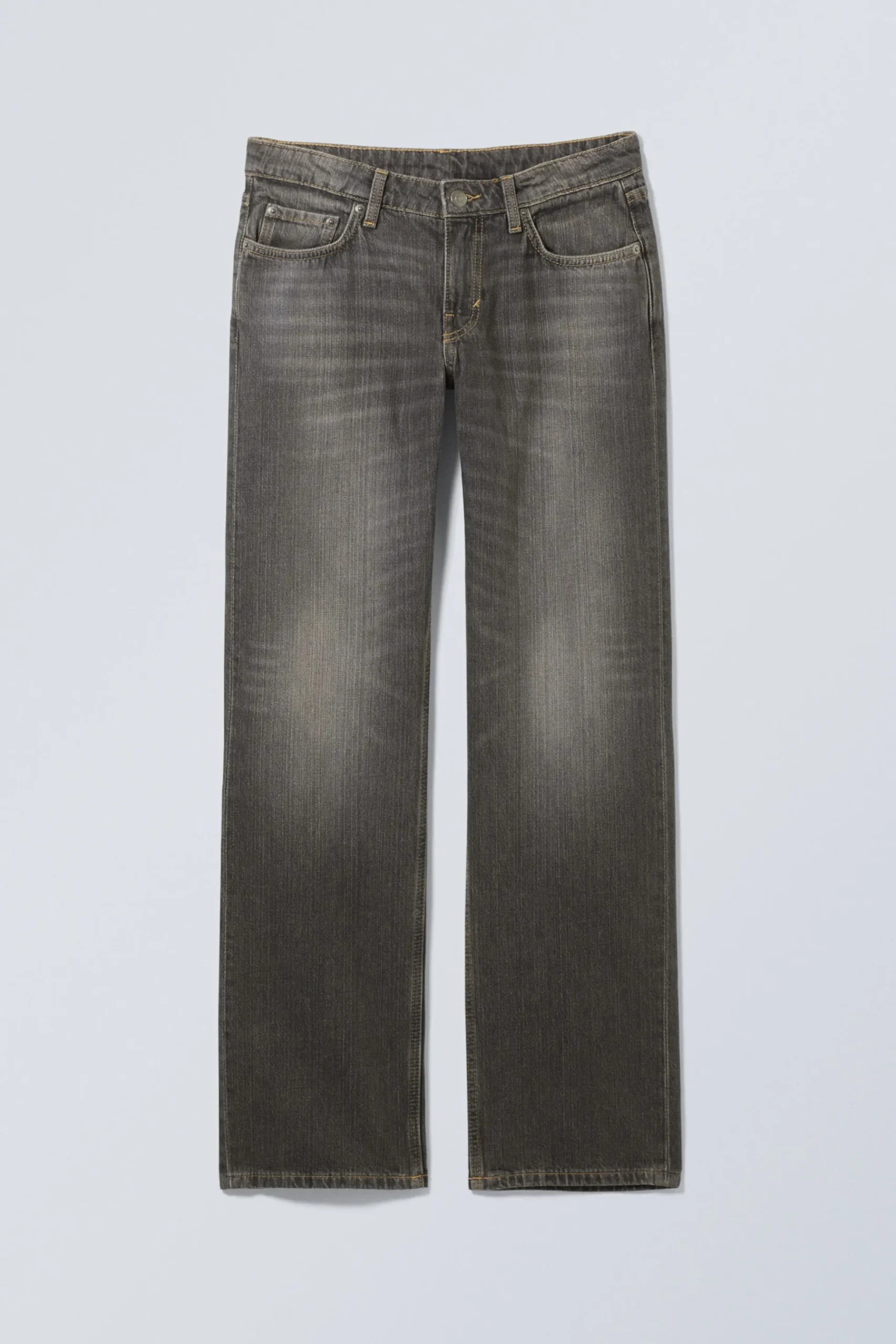Weekday ARROW LOW RISE REGULAR STRAIGHT LEG JEANS mine grey medium grey Hot