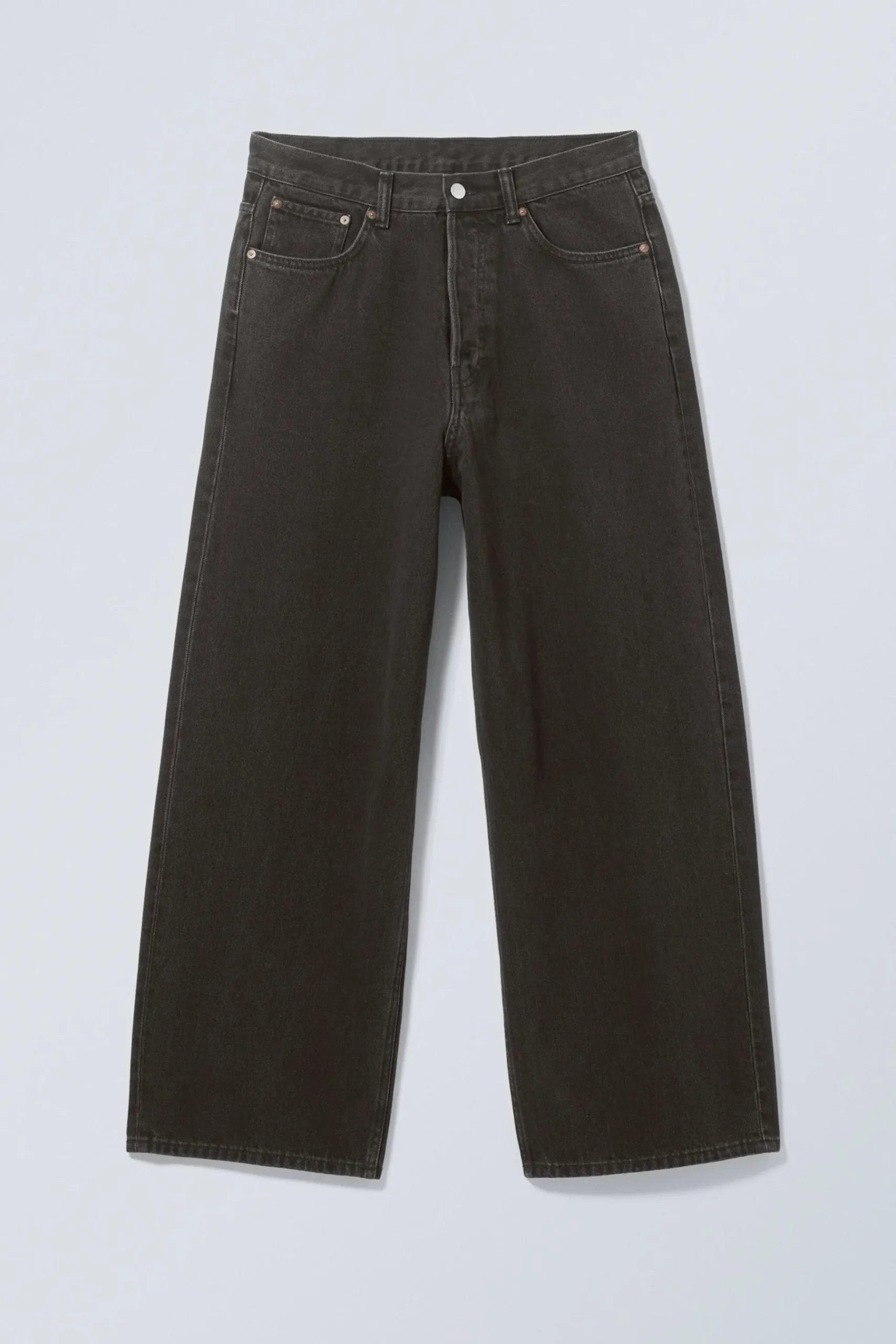 Weekday ASTRO LOOSE BAGGY LEG JEANS tuned black black Online