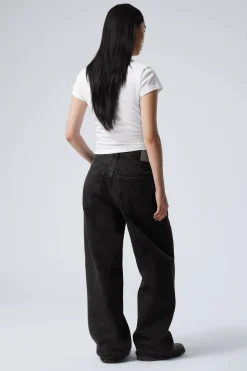 Weekday ASTRO LOOSE BAGGY LEG JEANS tuned black black Online