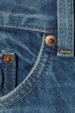 Weekday ASTRO LOOSE BAGGY LEG JEANS jackpot blue medium blue Store