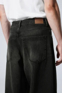Weekday ASTRO LOOSE BAGGY LEG JEANS deep night black Cheap