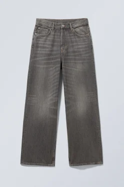 Weekday ASTRO LOOSE BAGGY LEG JEANS mine grey Flash Sale