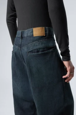 Weekday ASTRO LOOSE BAGGY SHAPE JEANS lake blue medium blue New