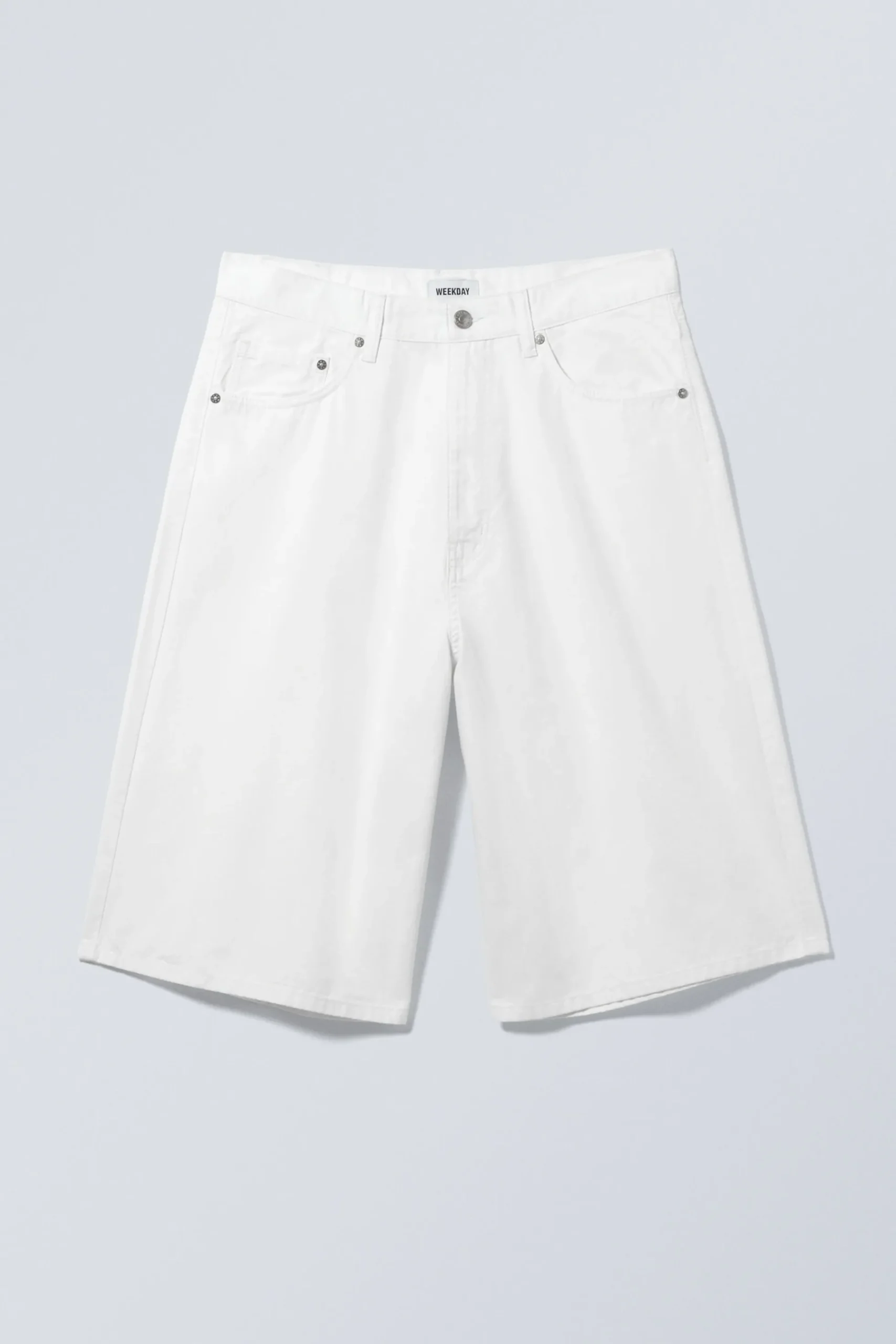 Weekday ASTRO LOOSE TWILL SHORTS white Online