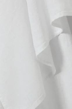 Weekday ASYMMETRIC LINEN BLEND WRAP SKIRT white Discount