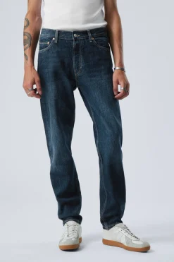 Weekday BARREL RELAXED TAPERD LEG JEANS compact blue dark blue Fashion