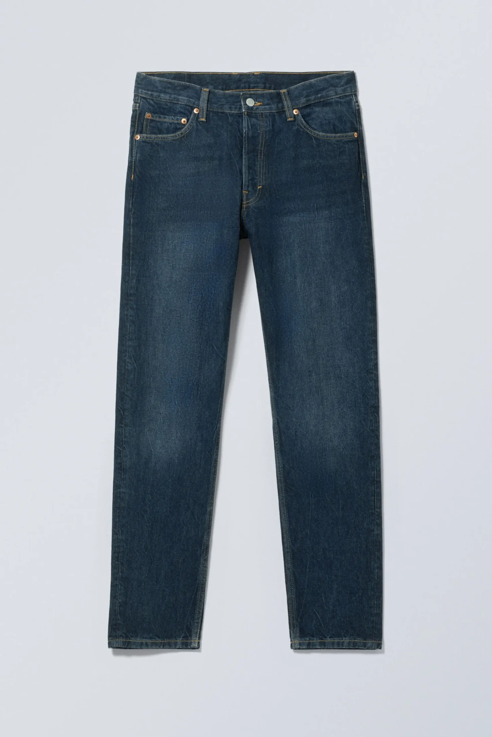 Weekday BARREL RELAXED TAPERD LEG JEANS compact blue dark blue Fashion