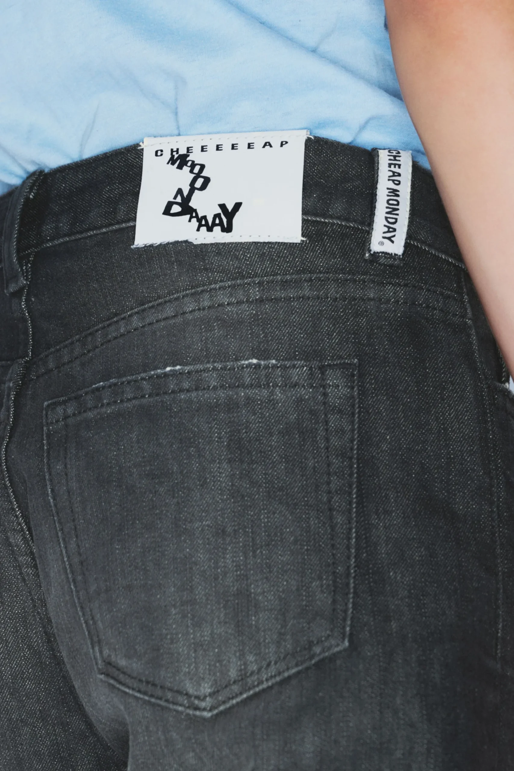 Weekday BOO BOOTLEG LOW WAIST REGULAR BOOTCUT JEANS chafe black Best