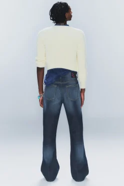 Weekday BOO BOOTLEG LOW WAIST REGULAR BOOTCUT JEANS star blue Cheap