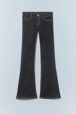 Weekday BOOTY BEI LOW WAIST SKINNY BOOTCUT JEANS blue top rinse Sale