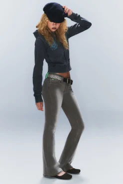 Weekday BOOTY BEI LOW WAIST SKINNY BOOTCUT JEANS duster grey Discount