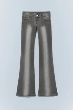 Weekday BOOTY BEI LOW WAIST SKINNY BOOTCUT JEANS duster grey Discount