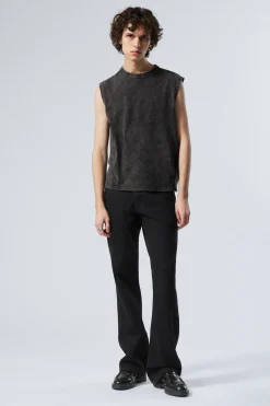 Weekday BOXY WASHED TANK TOP washed black Cheap