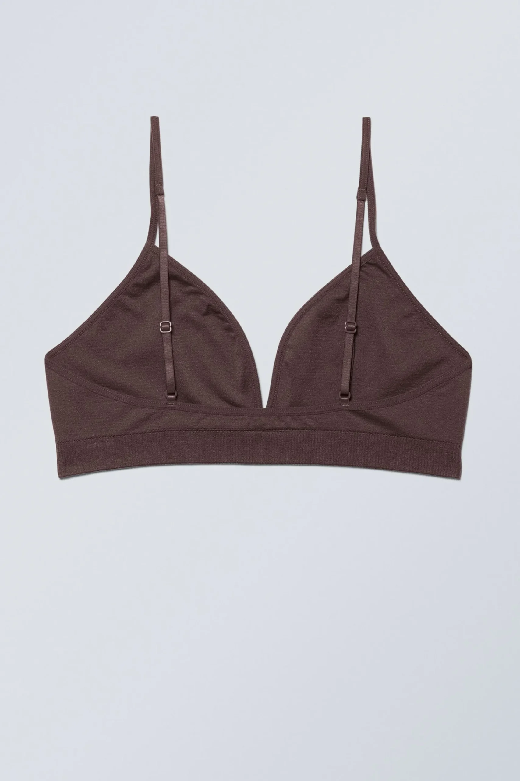 Weekday CAT SOFT TRIANGLE BRA dark plum Fashion