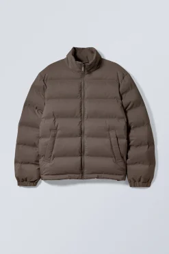 Weekday COLE PUFFER JACKET dark mole New