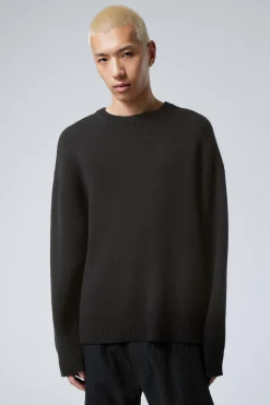 Weekday CYPHER OVERSIZED SWEATER black New