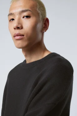 Weekday CYPHER OVERSIZED SWEATER black New