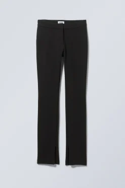 Weekday DESSA SLIM TROUSERS black Best