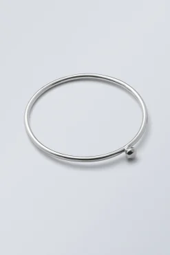 Weekday DIAMOND-SHAPED METAL STONE BRACELET silver Cheap