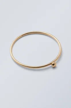 Weekday DIAMOND-SHAPED METAL STONE BRACELET silver Discount