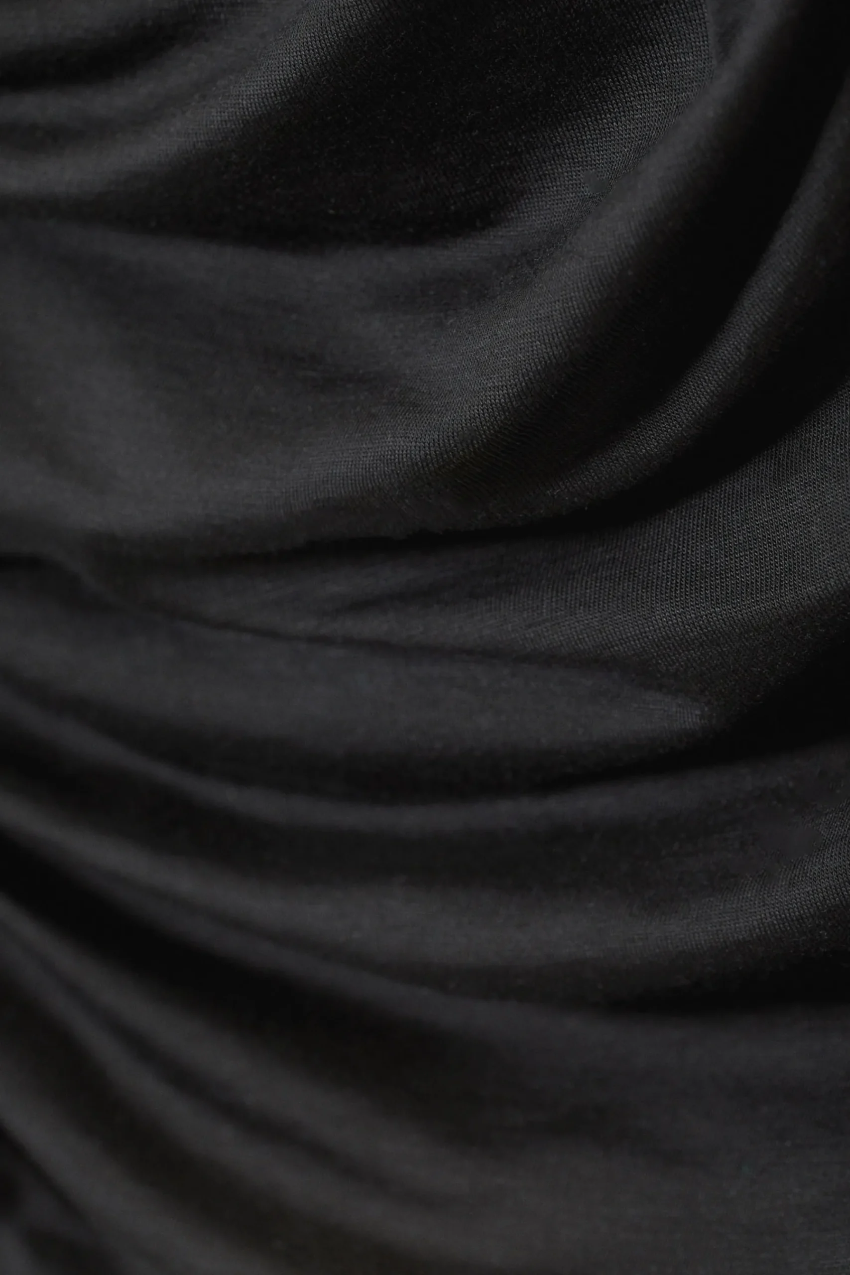 Weekday DRAPE ASYMMETRIC LYOCELL TOP black Best