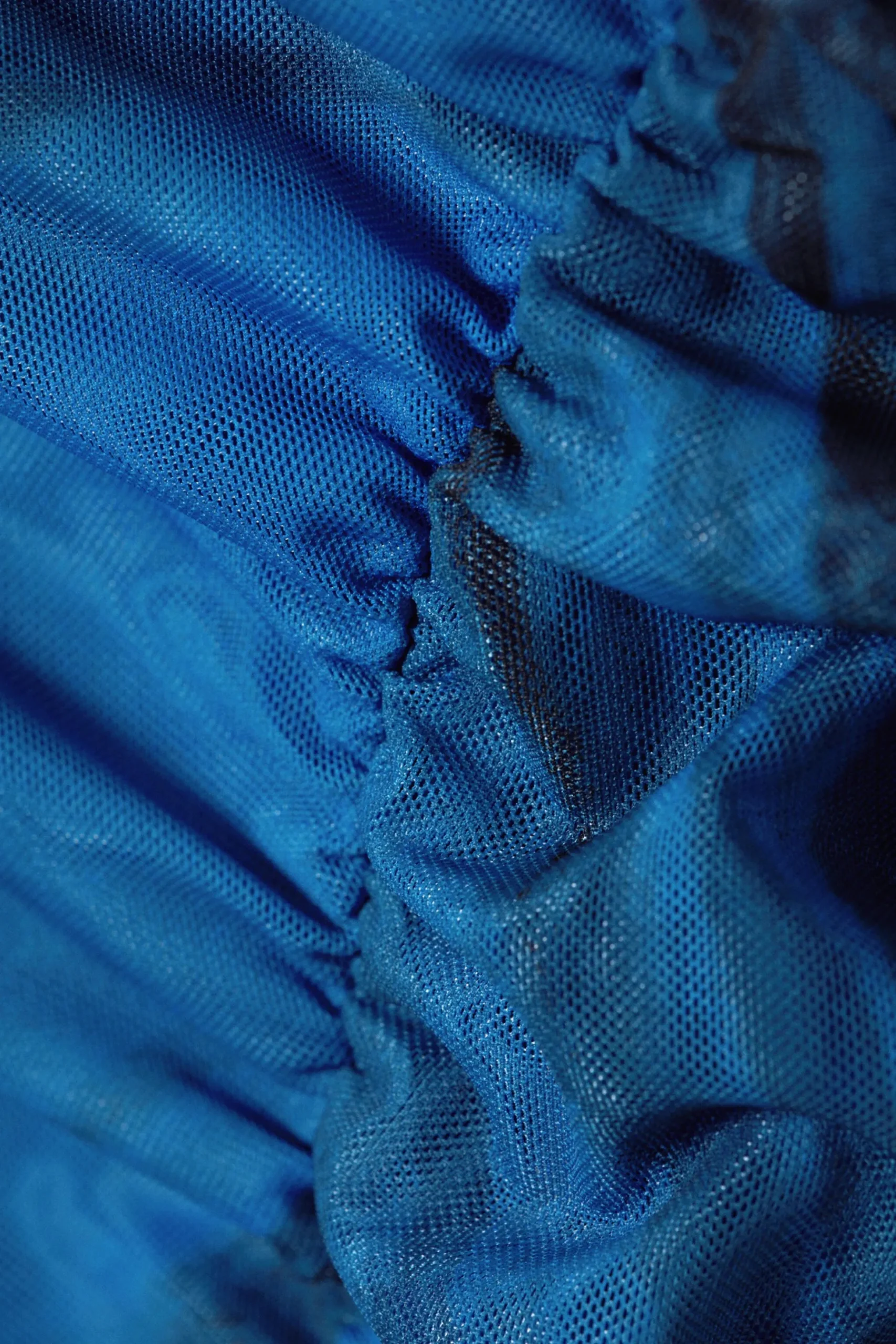 Weekday DRAPED ASYMMETRIC TIE MAXI DRESS bright blue Sale