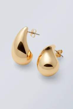 Weekday DROP EARRINGS golden New
