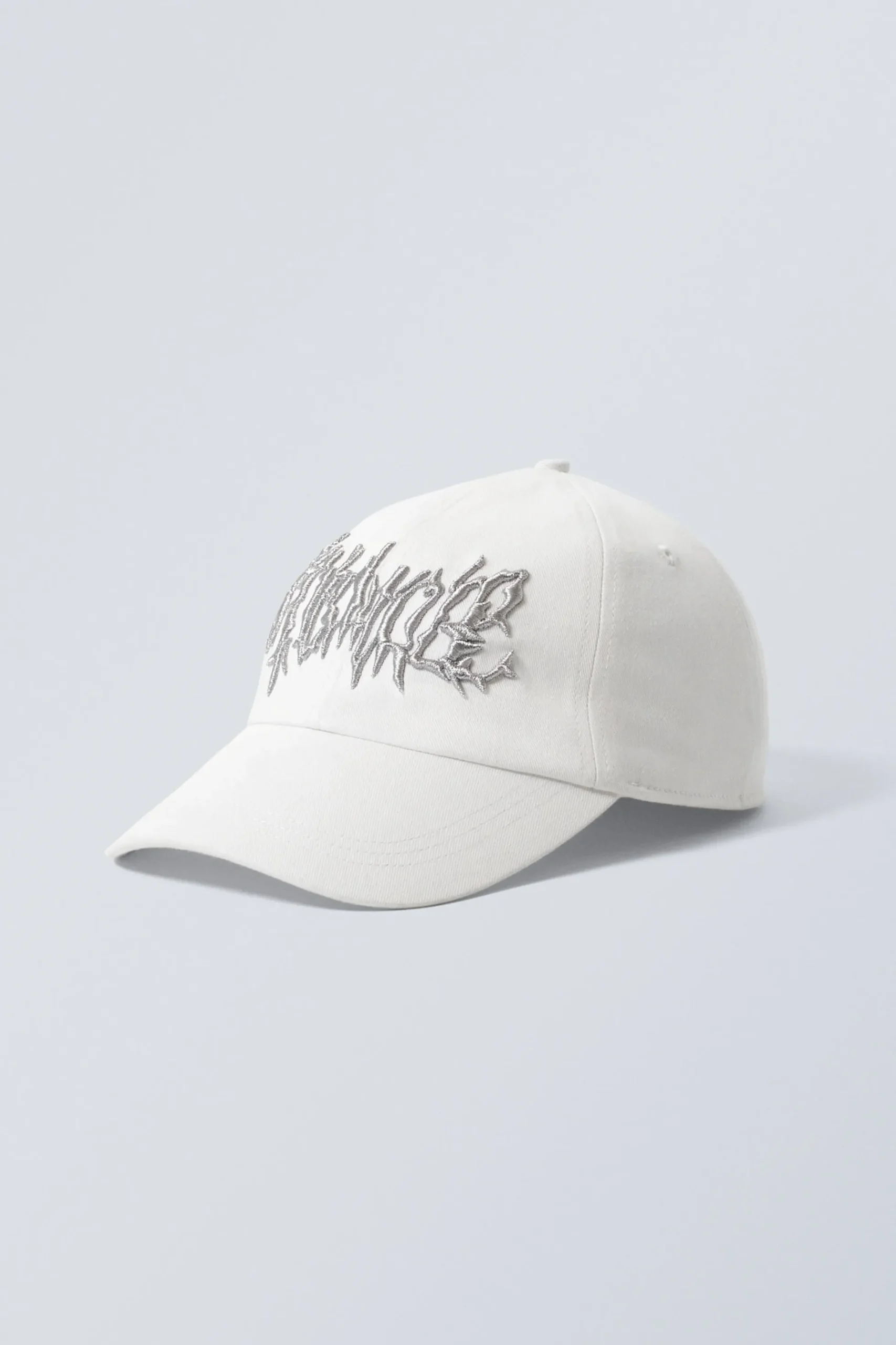 Weekday EMBROIDERY CAP white Outlet