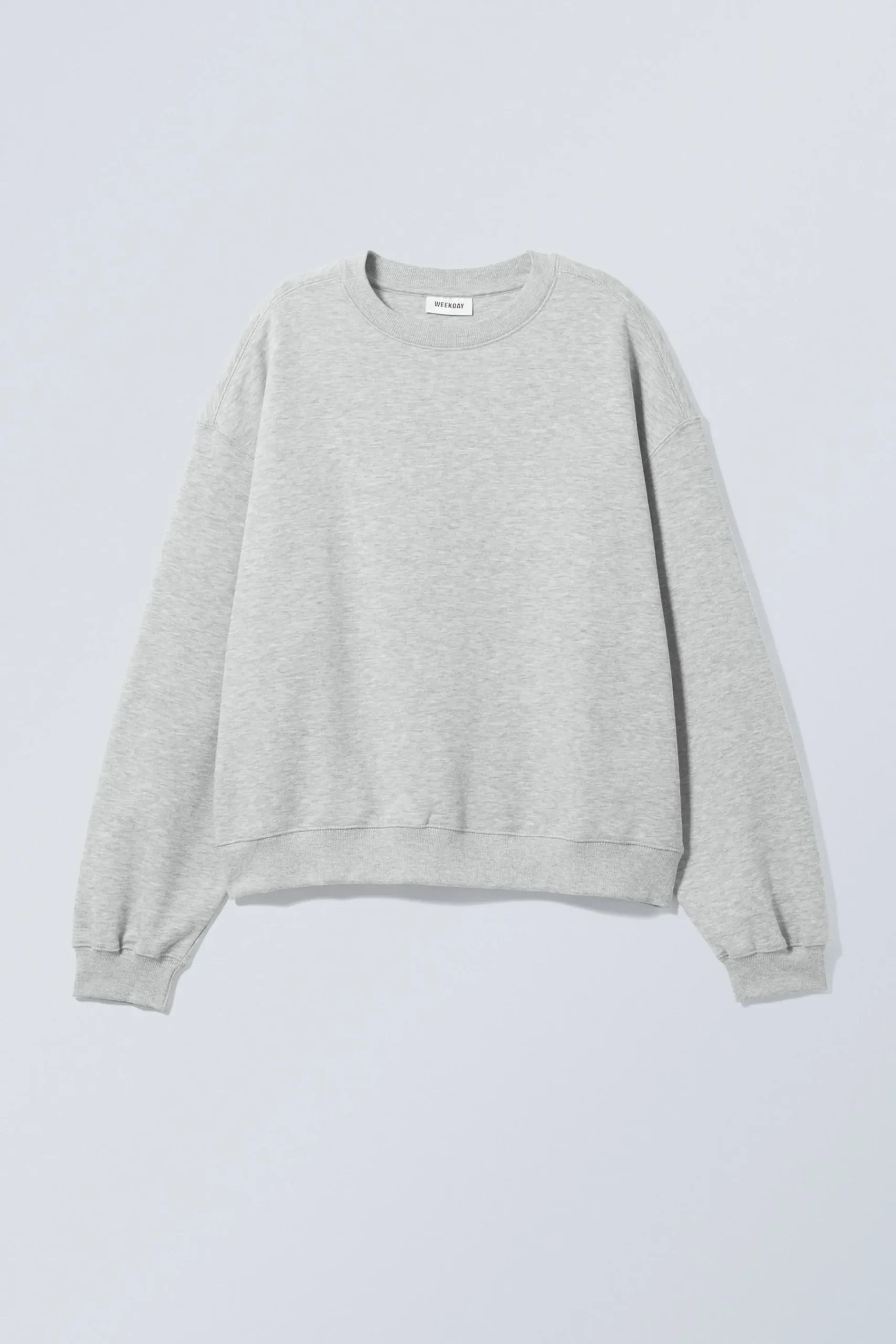 Weekday ESSENCE STANDARD SWEATSHIRT light grey melange Hot