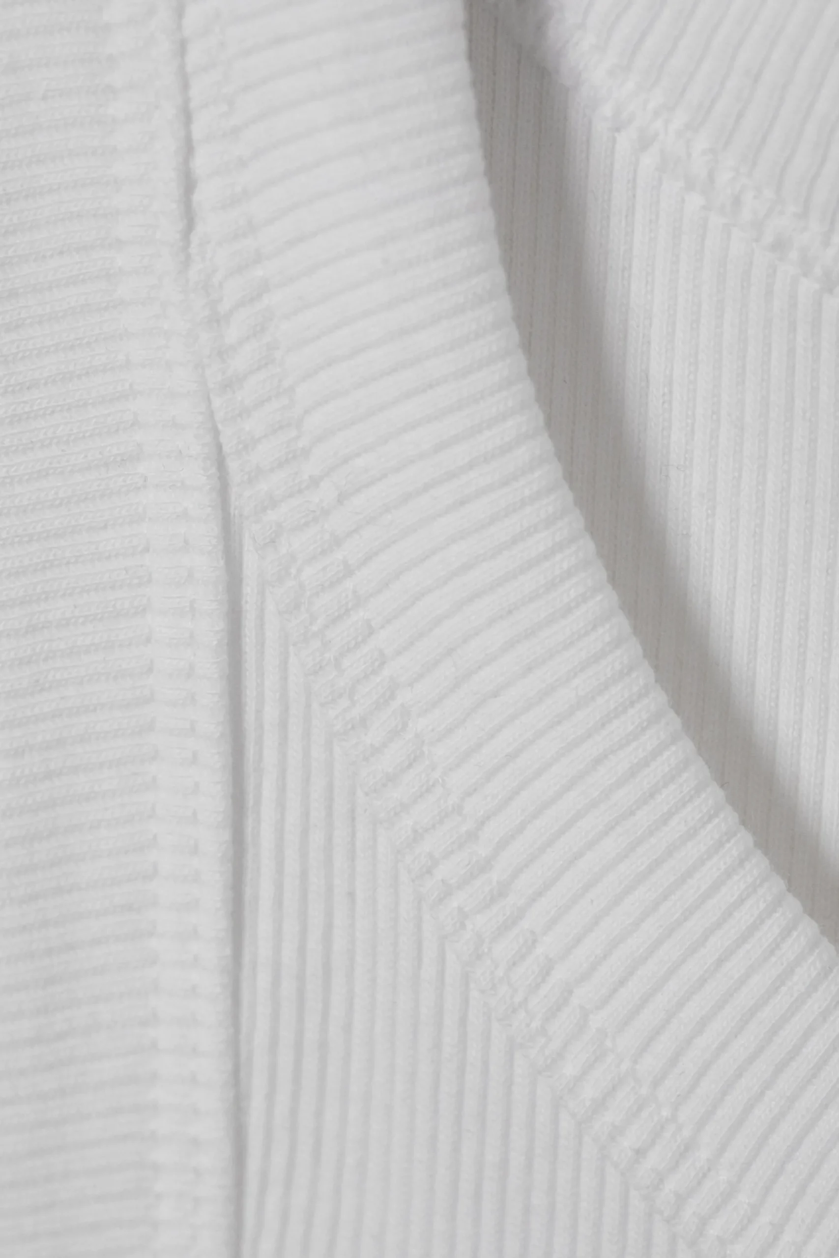 Weekday FITTED RIB TANK TOP white Clearance