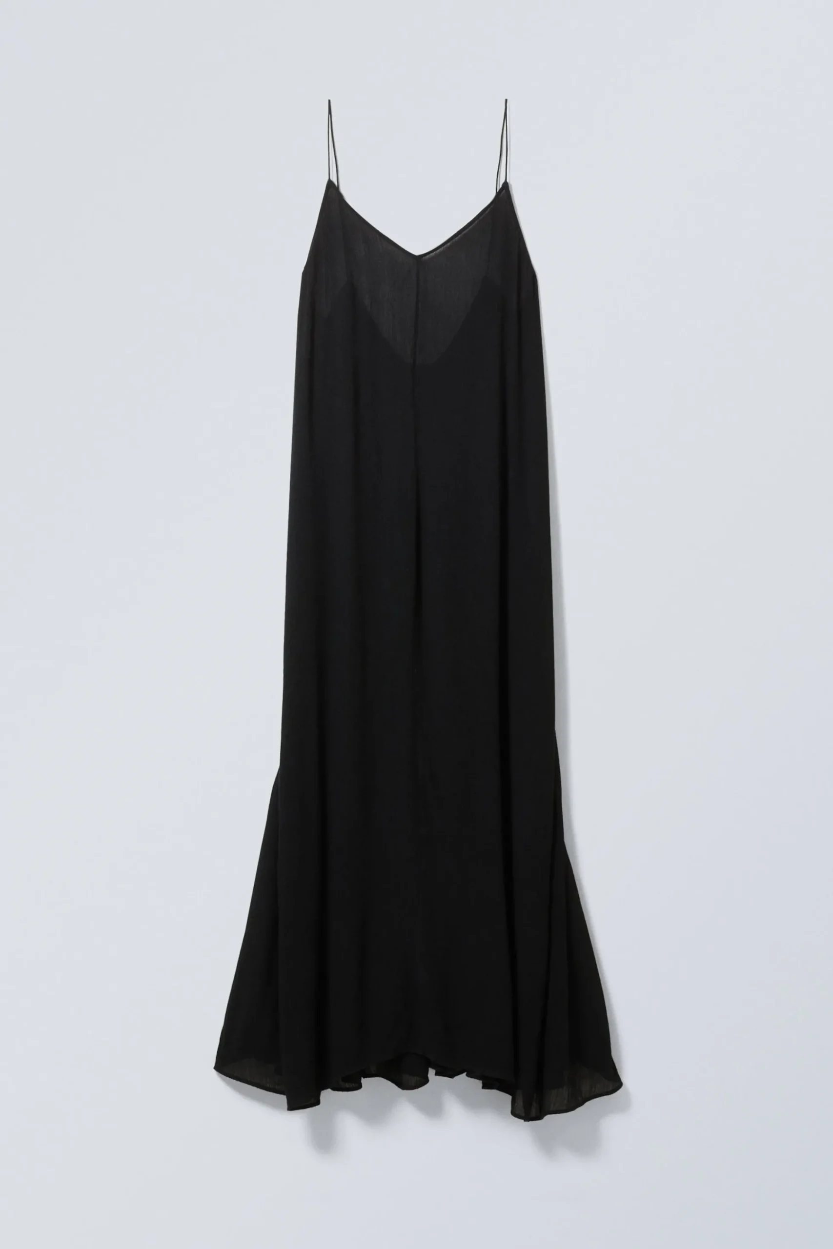Weekday FLOWY MAXI DRESS black Best