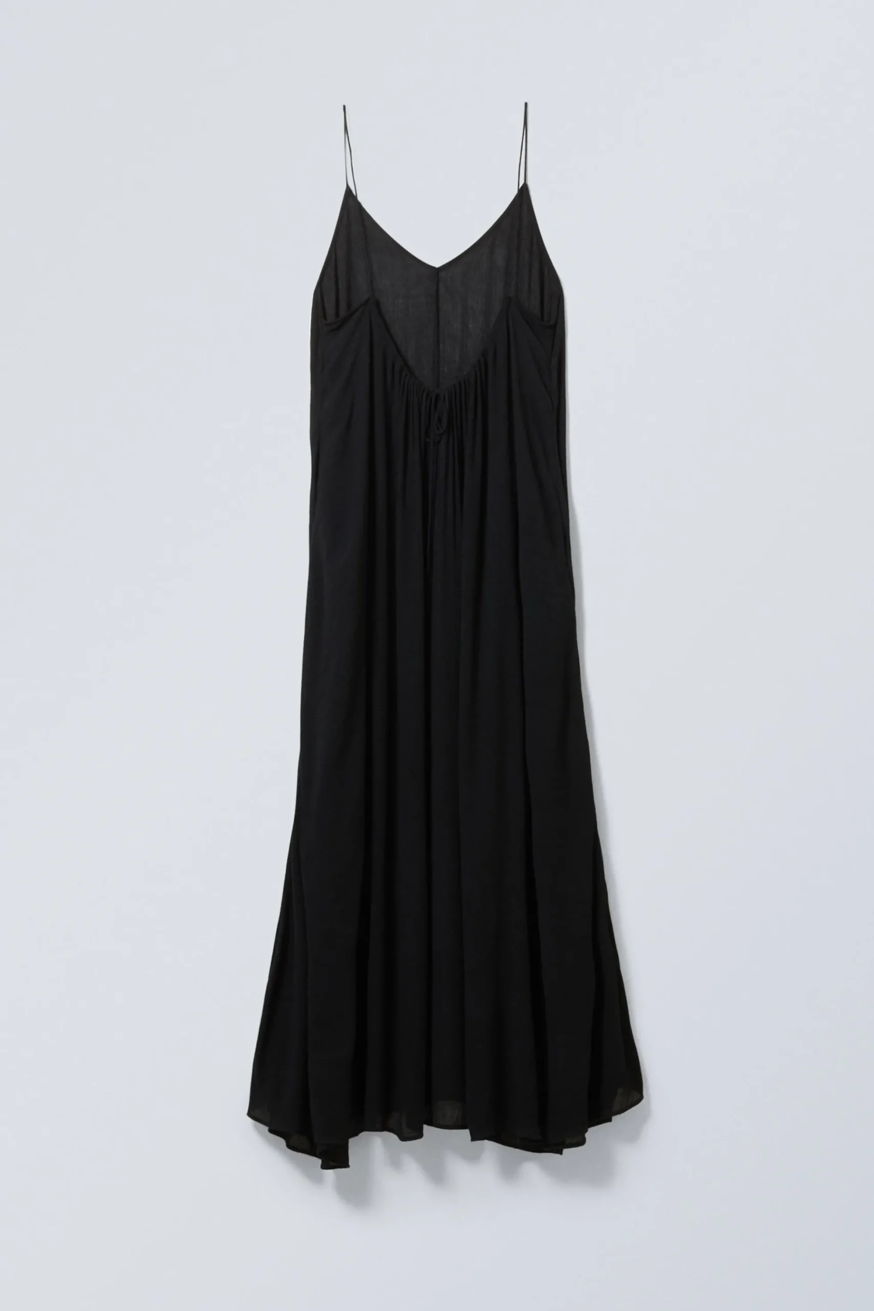 Weekday FLOWY MAXI DRESS black Best