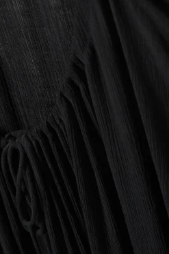 Weekday FLOWY MAXI DRESS black Best