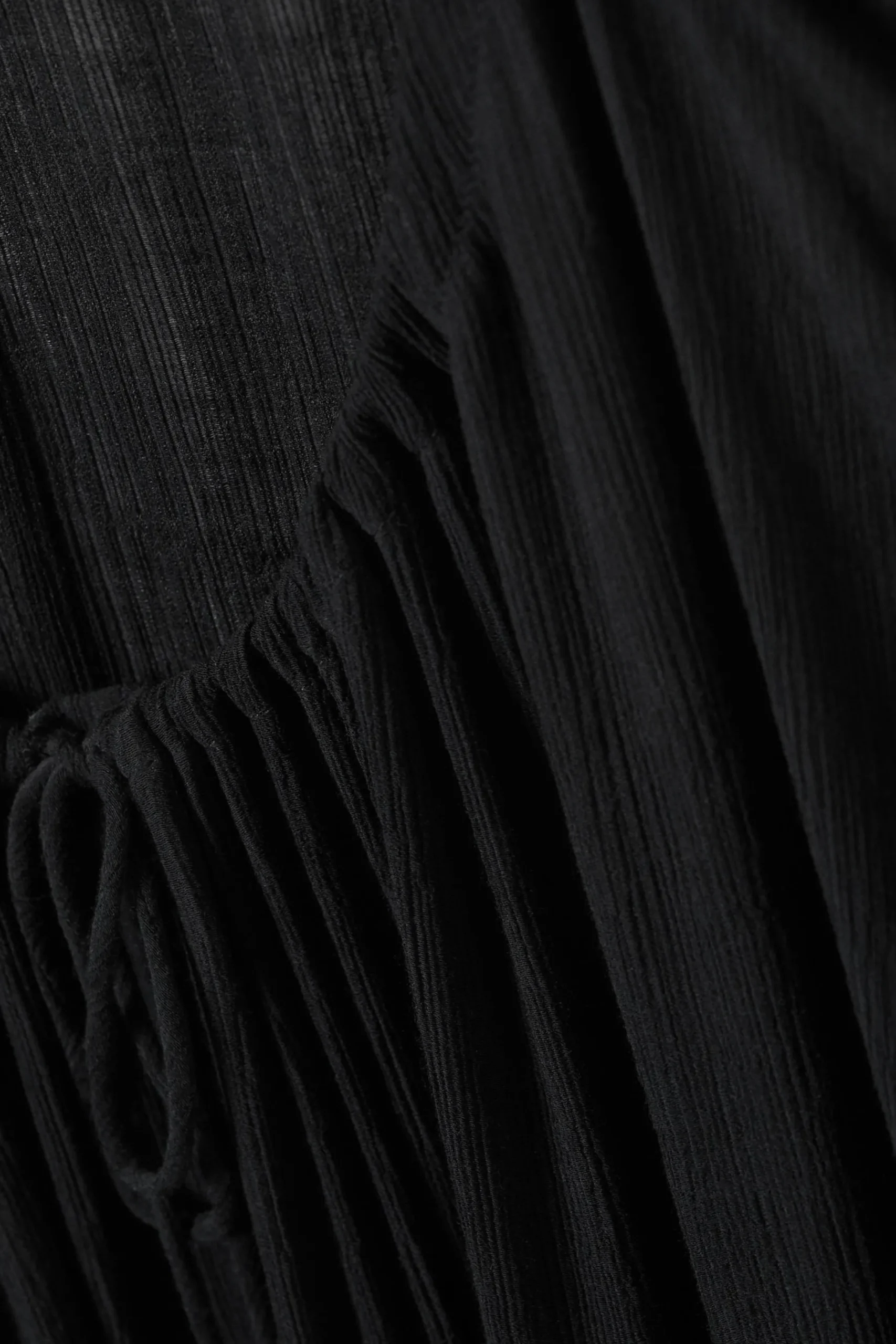 Weekday FLOWY MAXI DRESS black Best