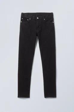 Weekday FRIDAY SKINNY SLIM LEG JEANS black Discount