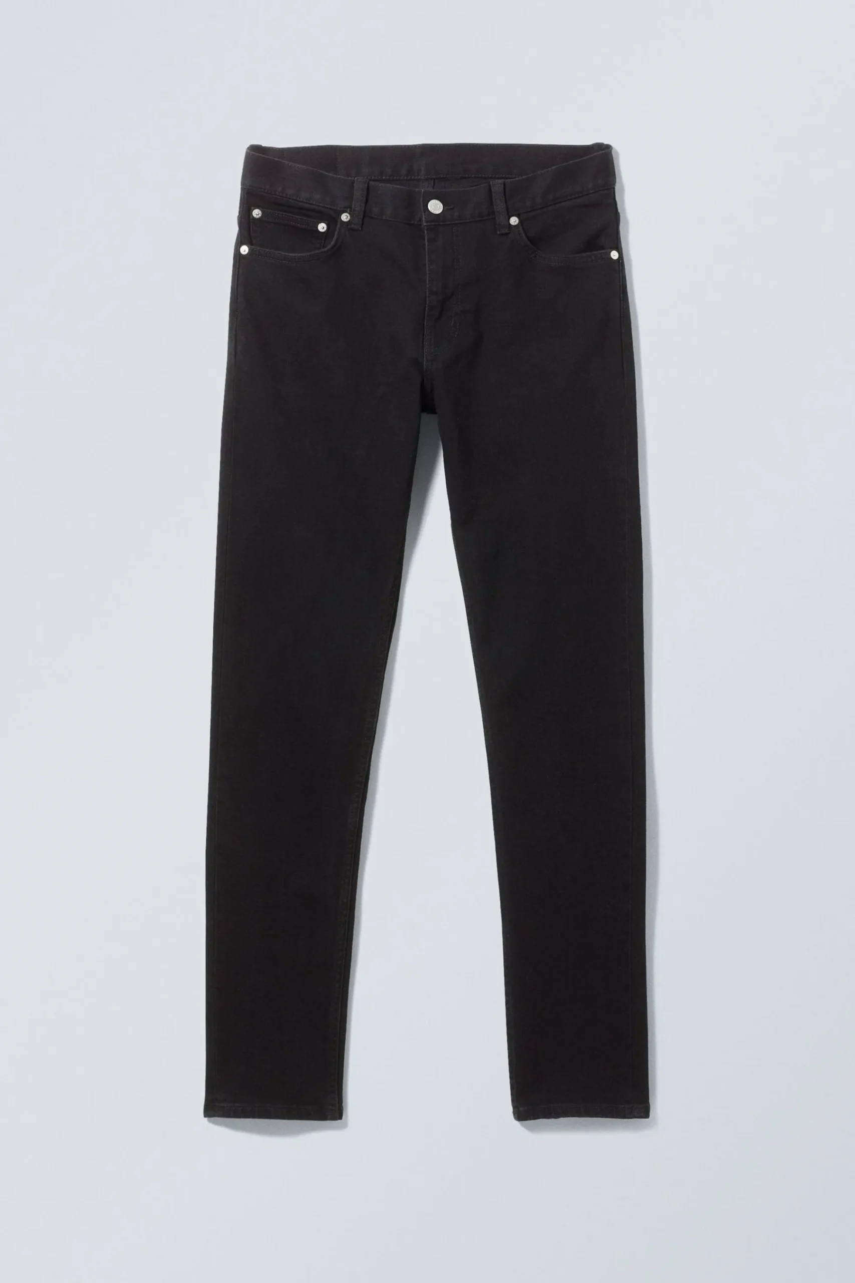 Weekday FRIDAY SKINNY SLIM LEG JEANS black Discount