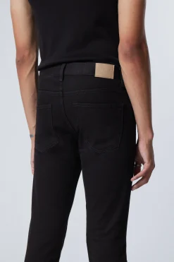 Weekday FRIDAY SKINNY SLIM LEG JEANS black Discount