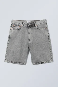 Weekday GALAXY DENIM SHORTS monolith grey Cheap