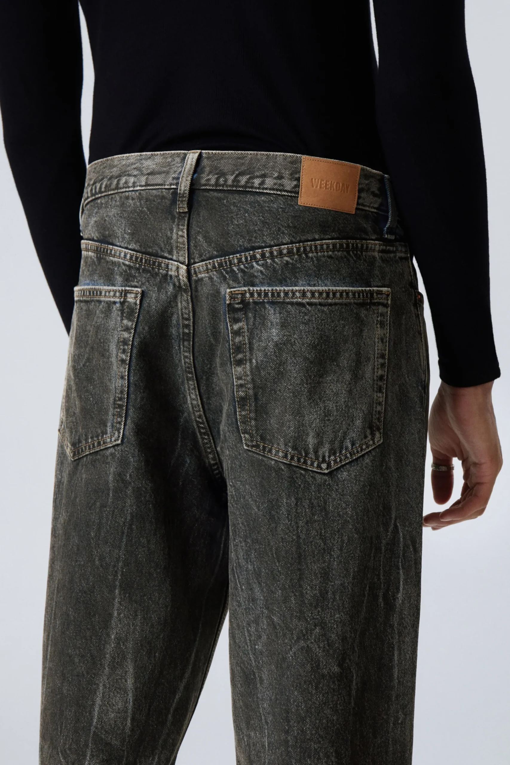 Weekday GALAXY LOOSE STRAIGHT JEANS odd blue Clearance