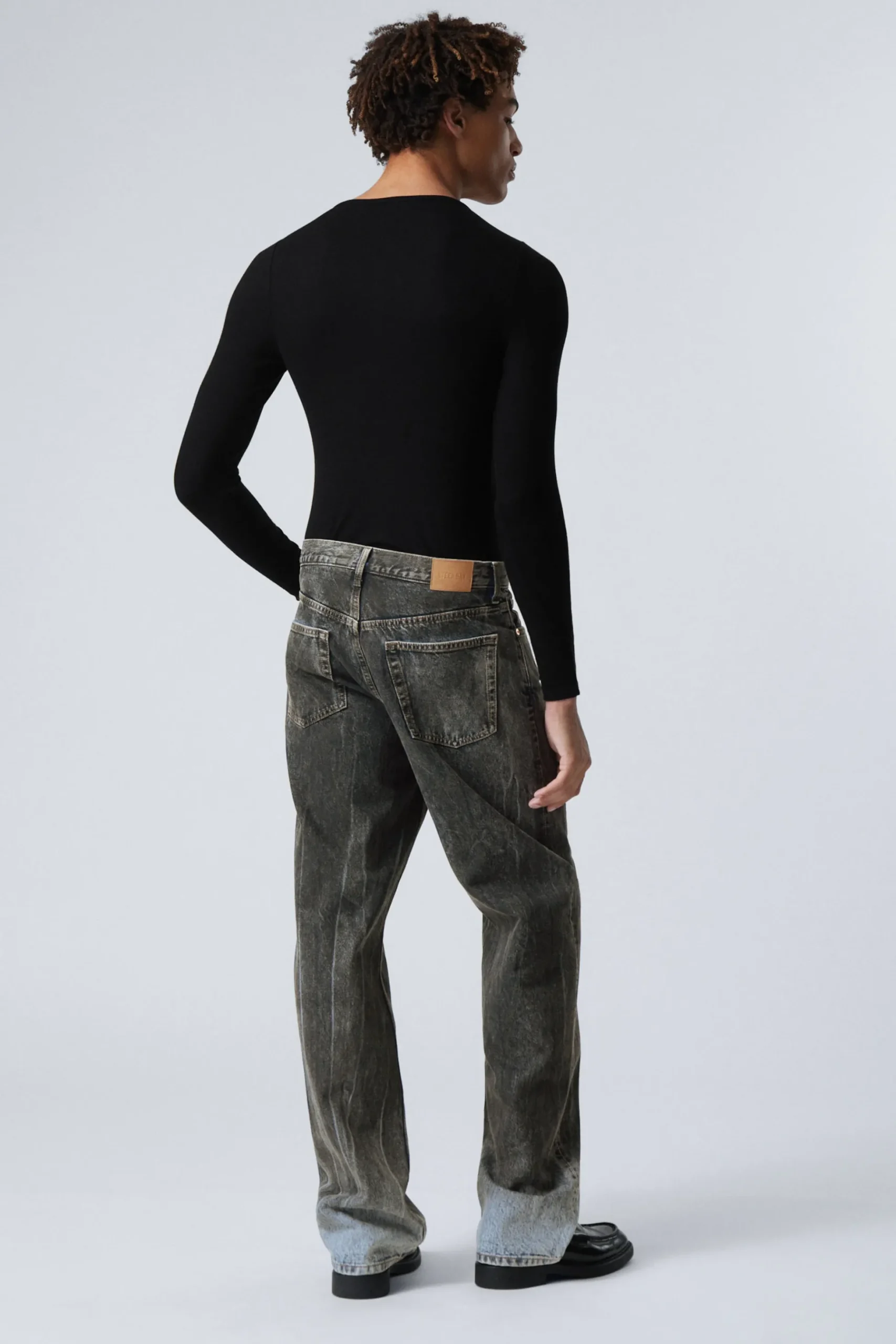 Weekday GALAXY LOOSE STRAIGHT JEANS odd blue Clearance