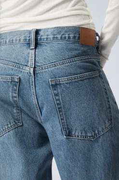 Weekday GALAXY LOOSE STRAIGHT LEG JEANS 90s blue medium blue Store