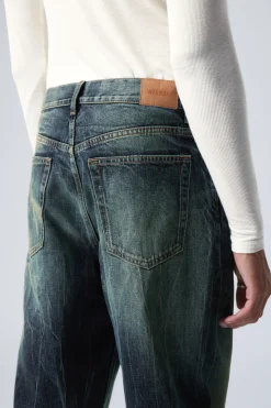 Weekday GALAXY LOOSE STRAIGHT LEG JEANS gasoline blue medium blue Discount